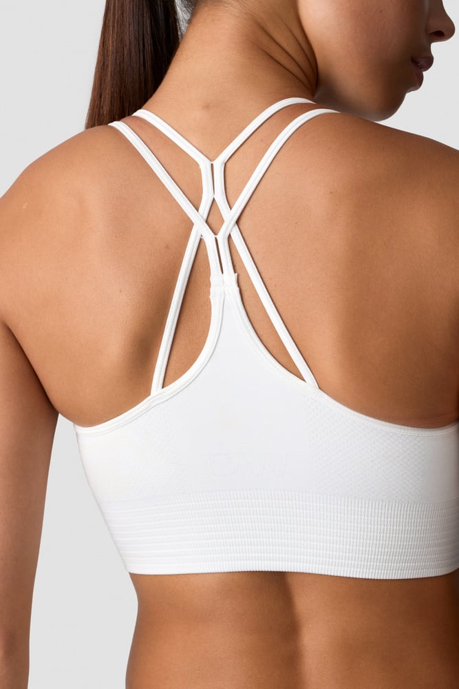 ICIW Define Seamless Sports Bra White