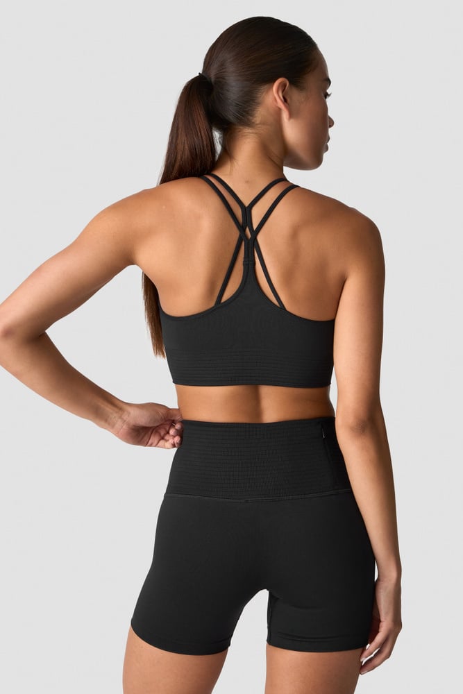ICIW Define Seamless Sports Bra Black