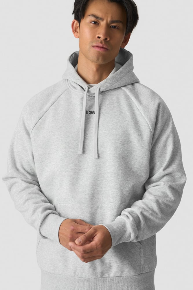 ICIW Everyday Relaxed Hoodie Light Grey Melange