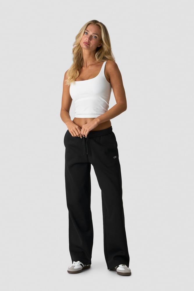 ICIW Everyday Straight Leg Sweatpants W Black