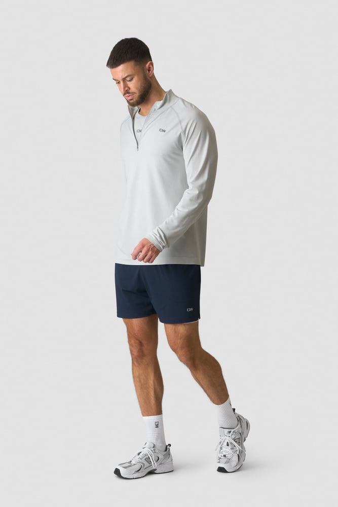ICIW Stride 1/4 Longsleeve White Snow