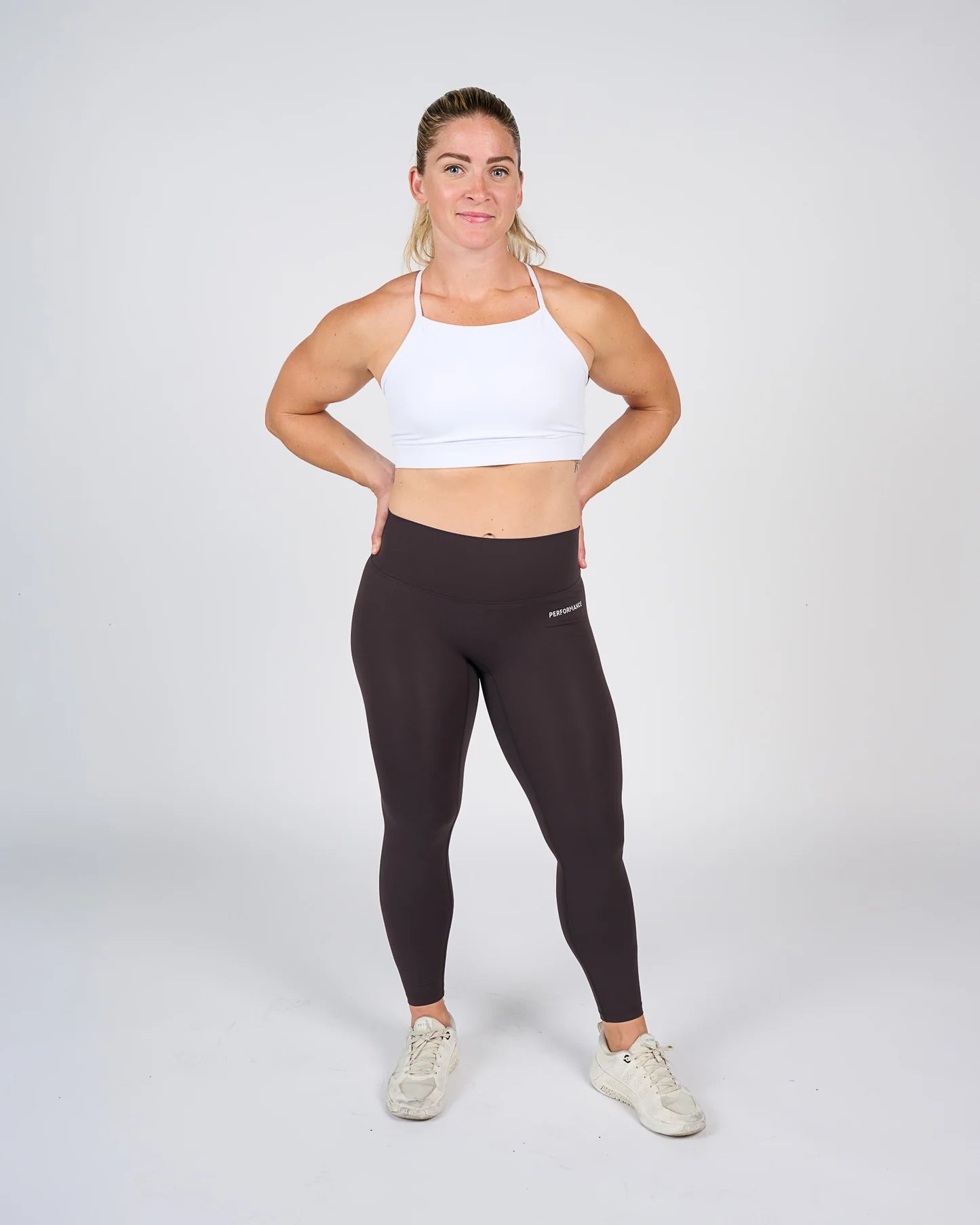 Rx Performance Isabel Tights Dark Ash Brown