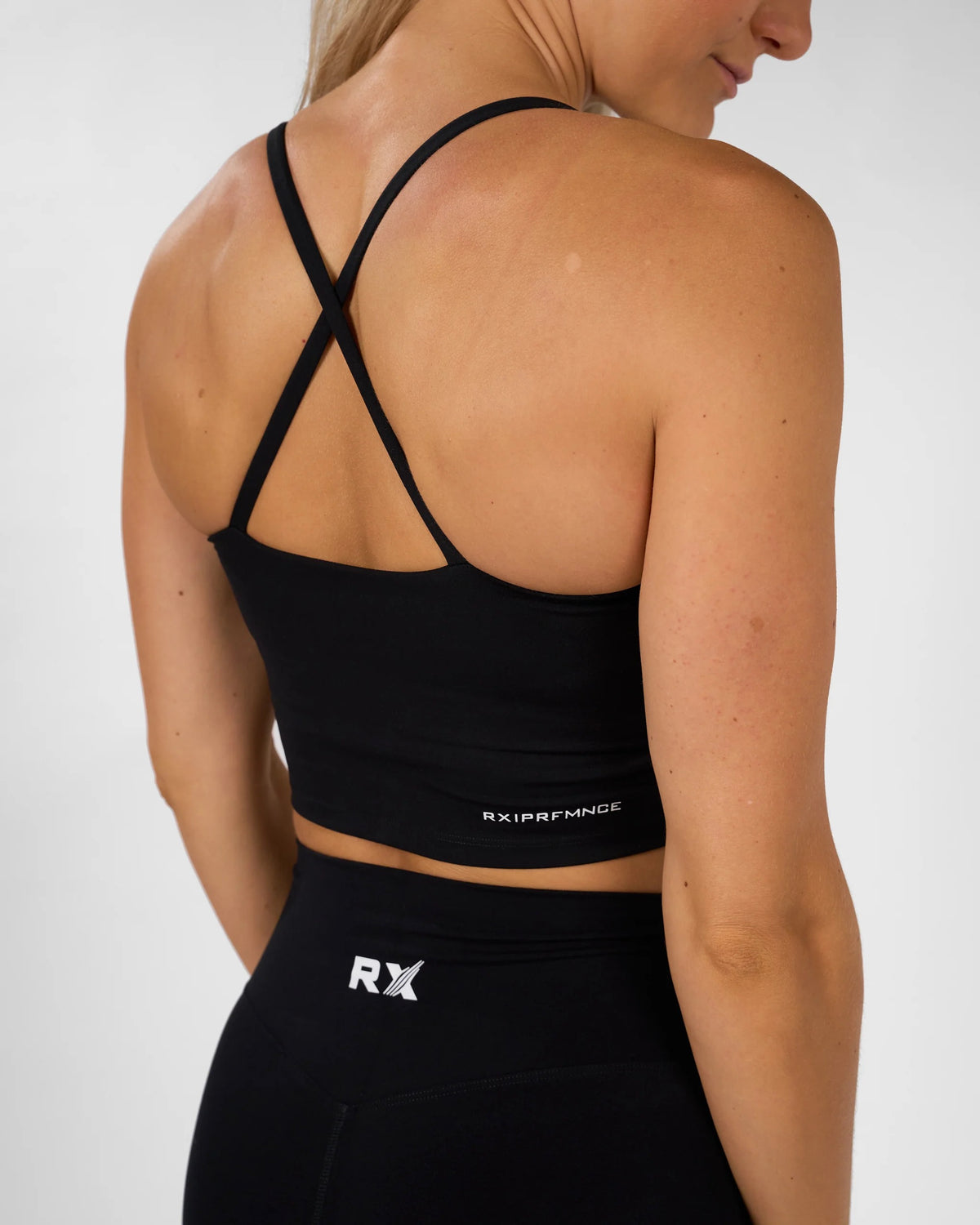 Rx Performance Isabel Crop Top Black