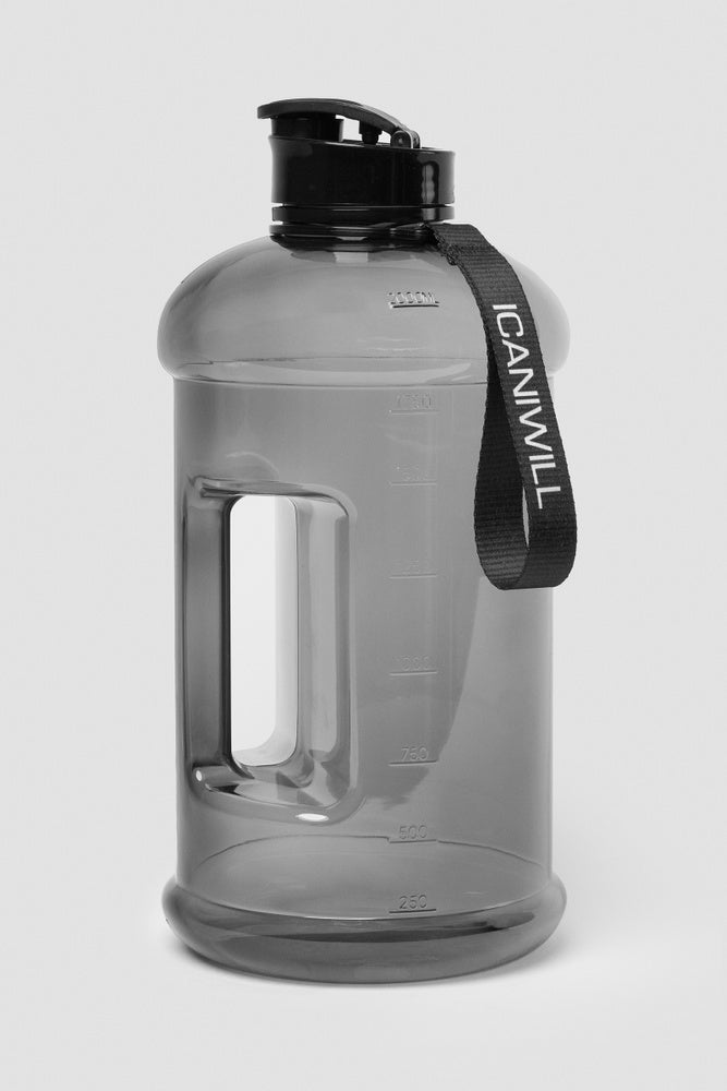 ICIW Water Jug 2 L Black – Stor vattenflaska 2 liter i svart