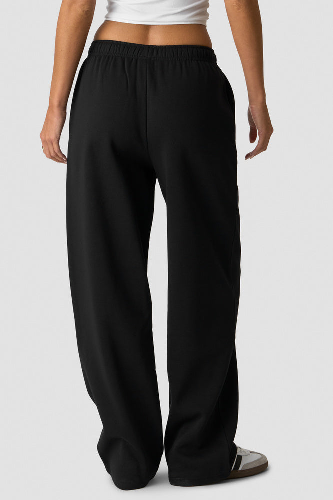 ICIW Everyday Straight Leg Sweatpants W Black