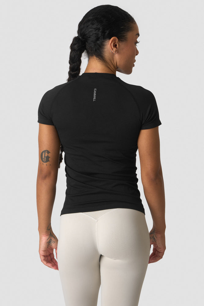 ICIW Define Seamless T-shirt Black