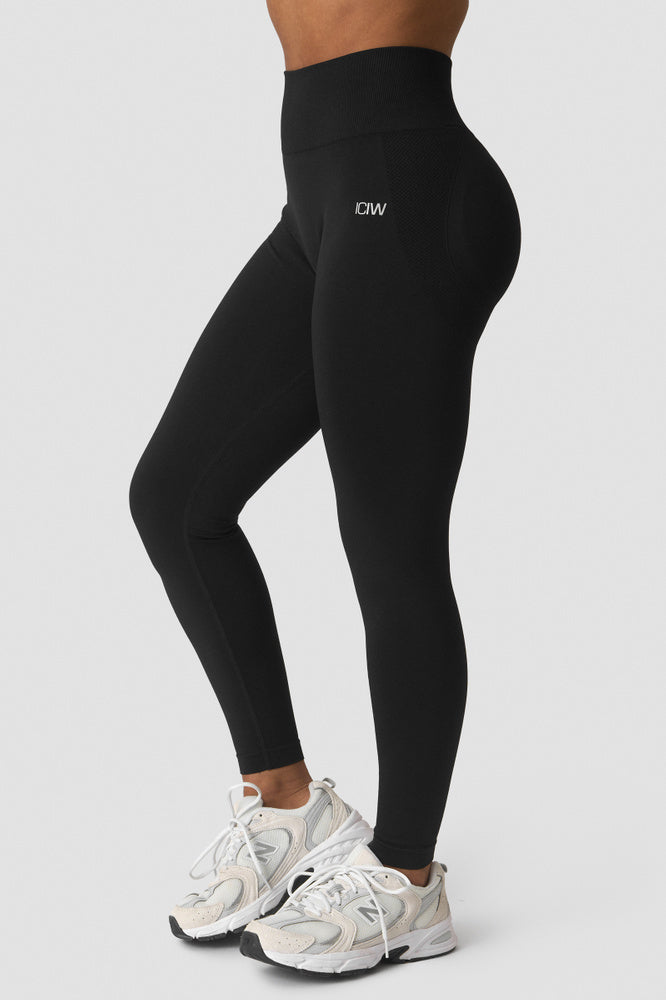 ICIW Sculpt Seamless Tights Women Black