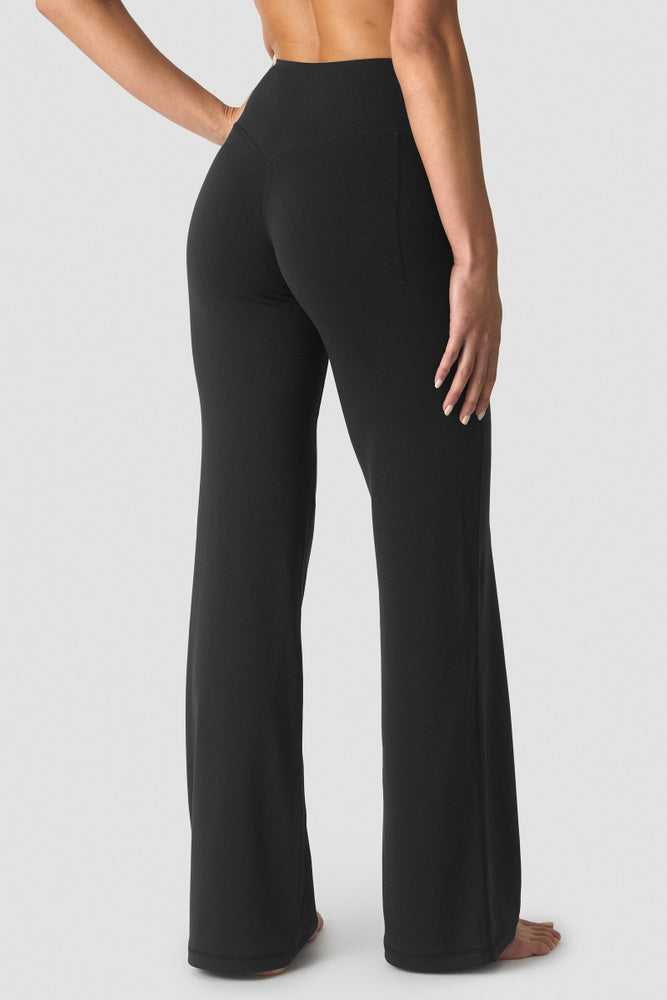 ICIW Luxe Straight Leg Tights Black