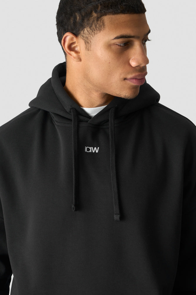 ICIW Everyday Relaxed Hoodie Black