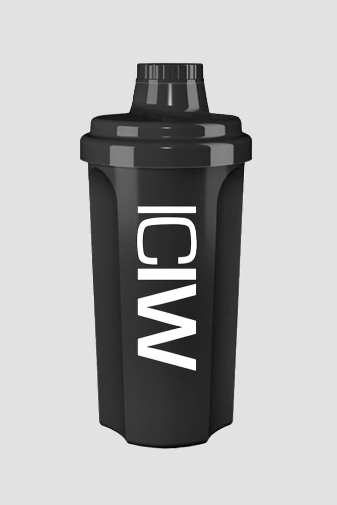 ICIW Shaker 500ml Black – Proteinshaker i svart
