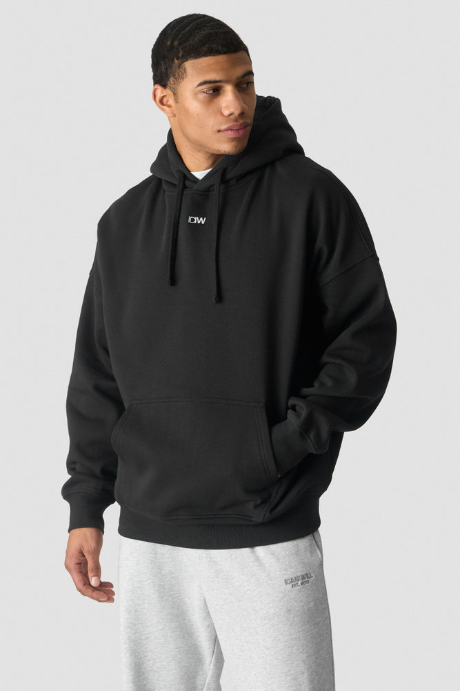 ICIW Everyday Relaxed Hoodie Black