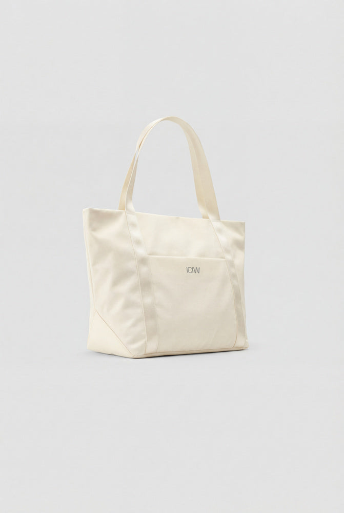 ICIW Tote Bag Cream – Totebag i cremefärg