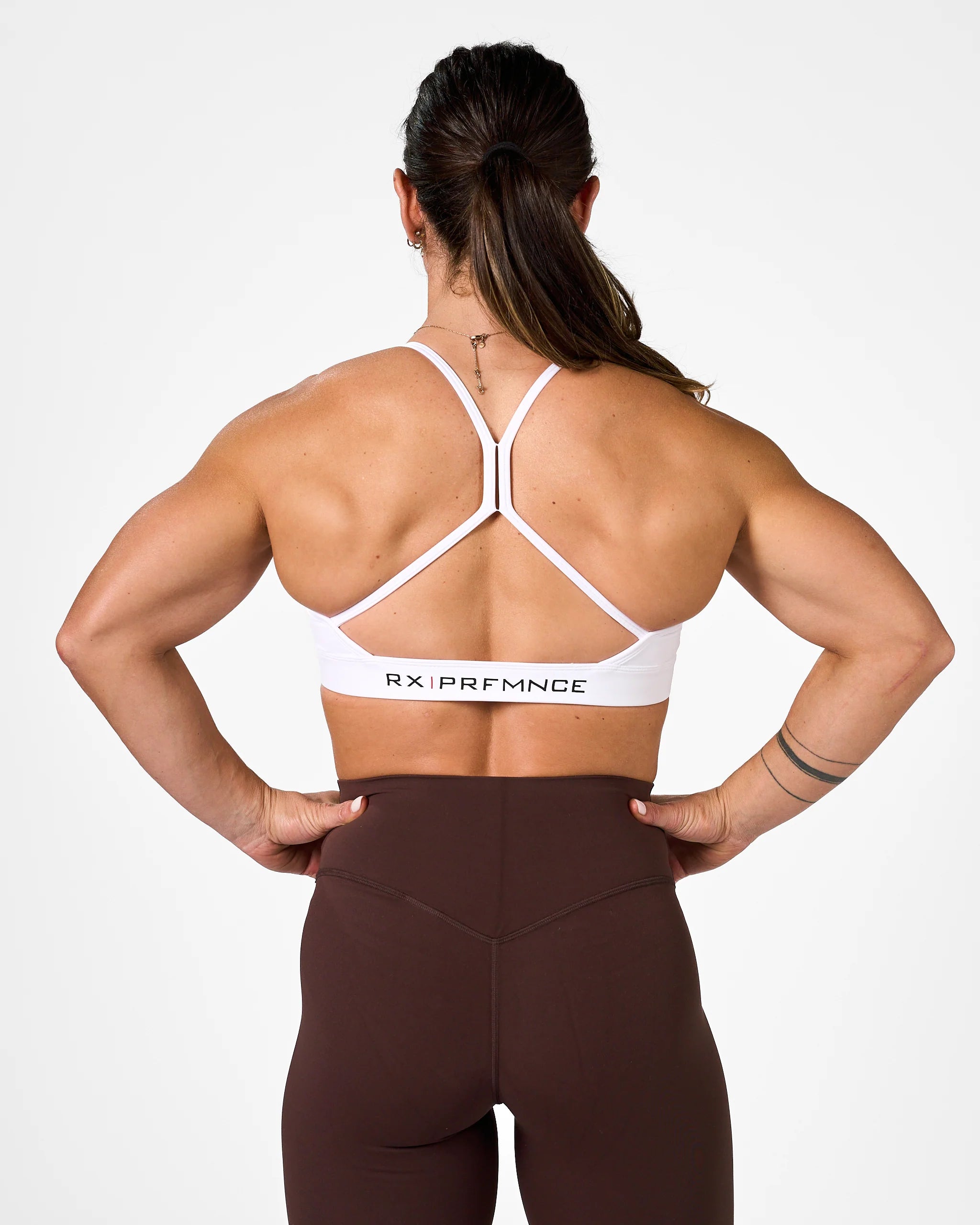 Rx Performance Barbara Sports Bra White