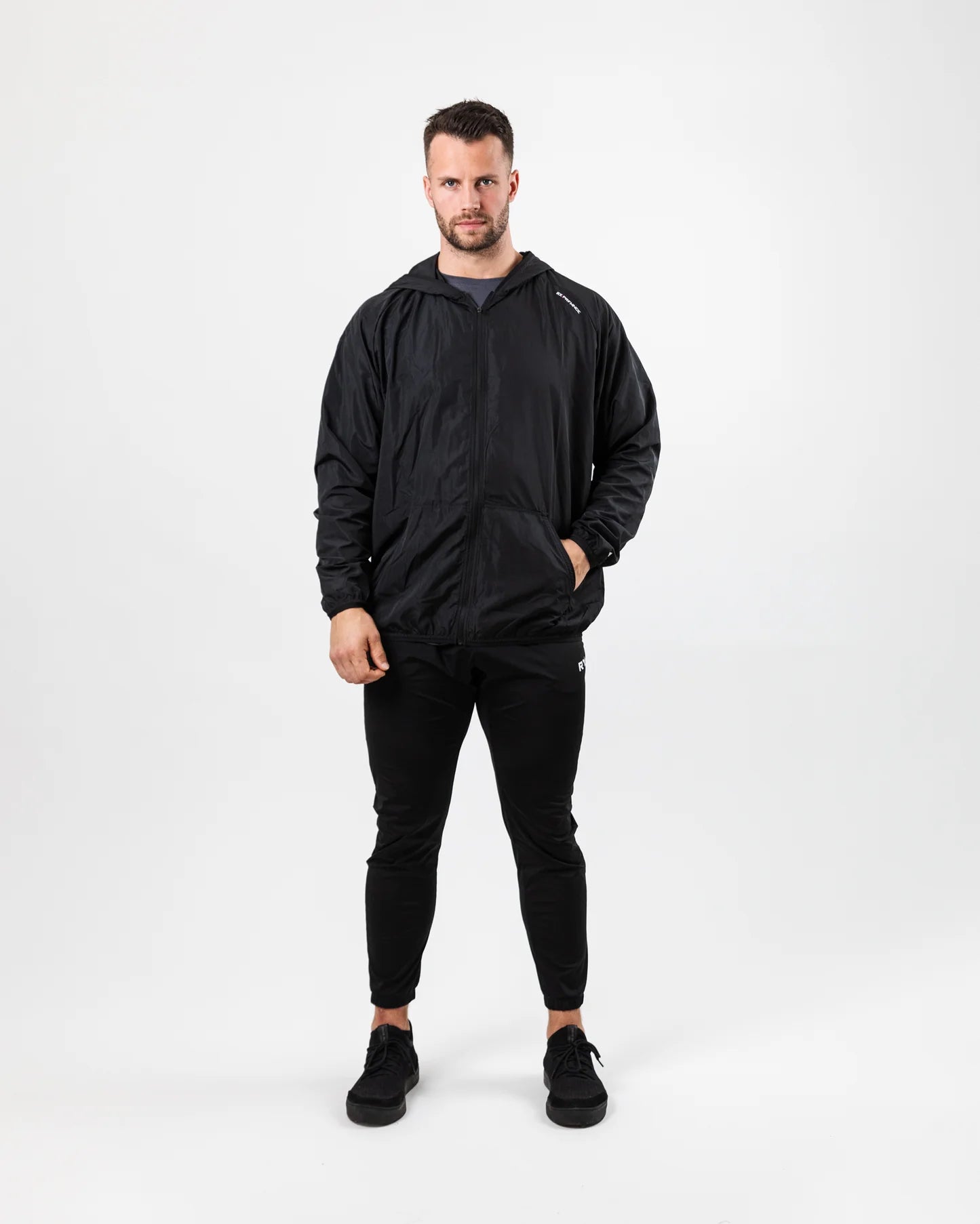 Rx Performance Strike Windbreaker Jacket Black