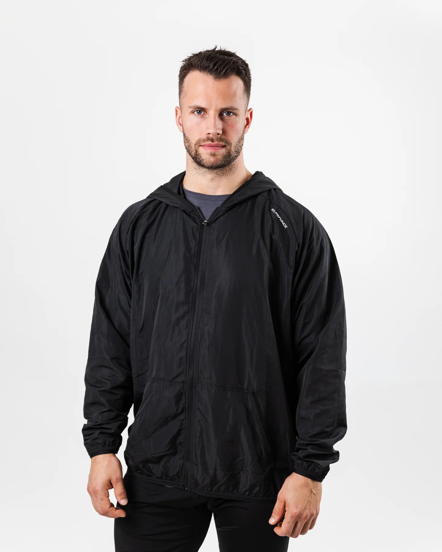 Rx Performance Strike Windbreaker Jacket Black