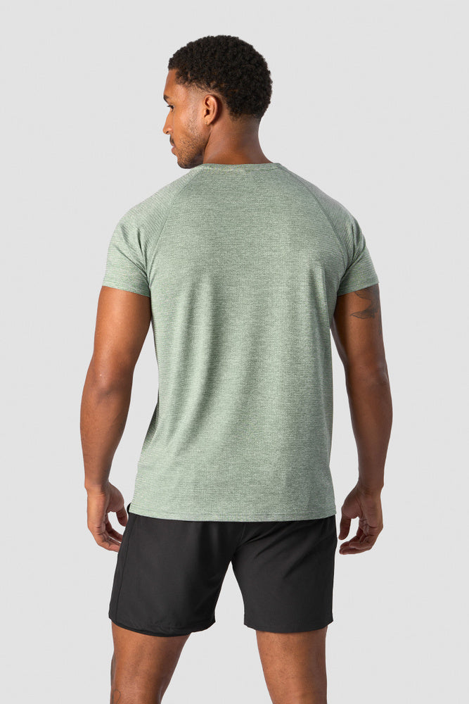 ICIW Training Mesh T-shirt Men Racing Green