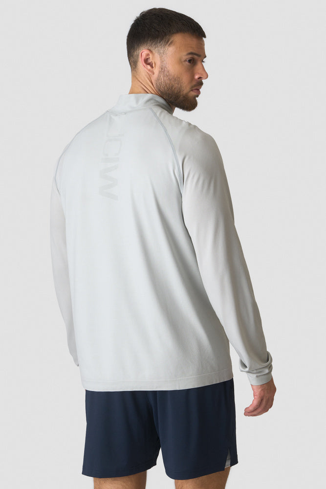 ICIW Stride 1/4 Longsleeve White Snow