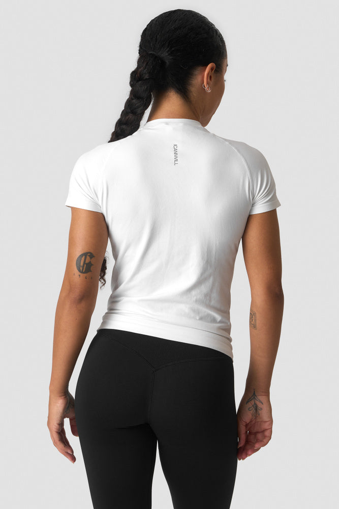 ICIW Define Seamless T-shirt White Snow