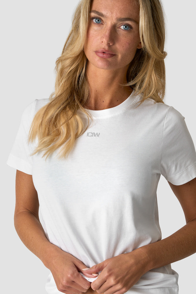 ICIW Everyday Cotton T-shirt W White Snow