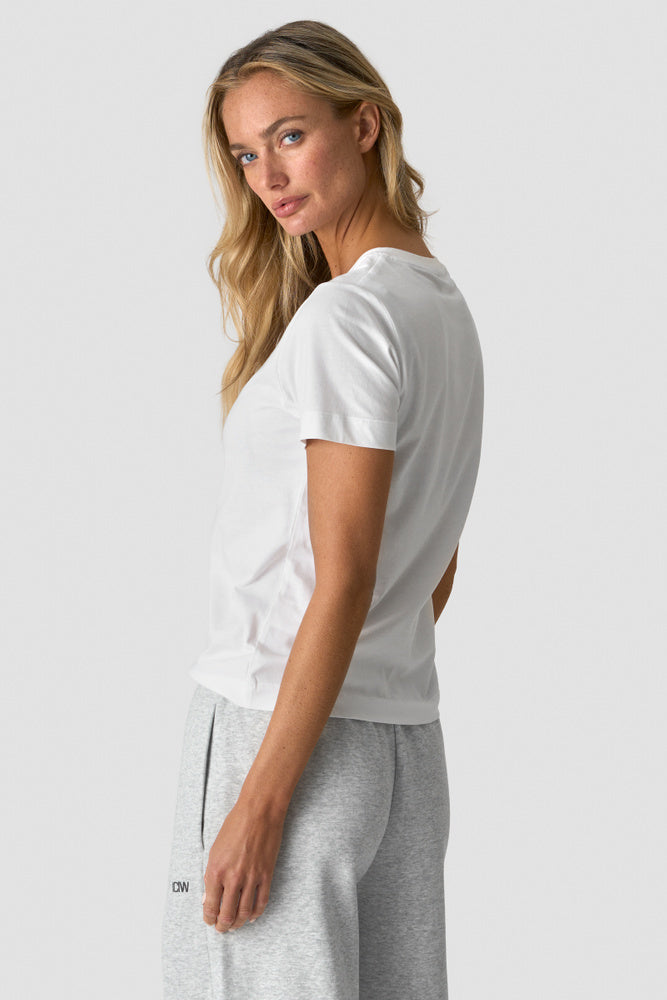 ICIW Everyday Cotton T-shirt W White Snow