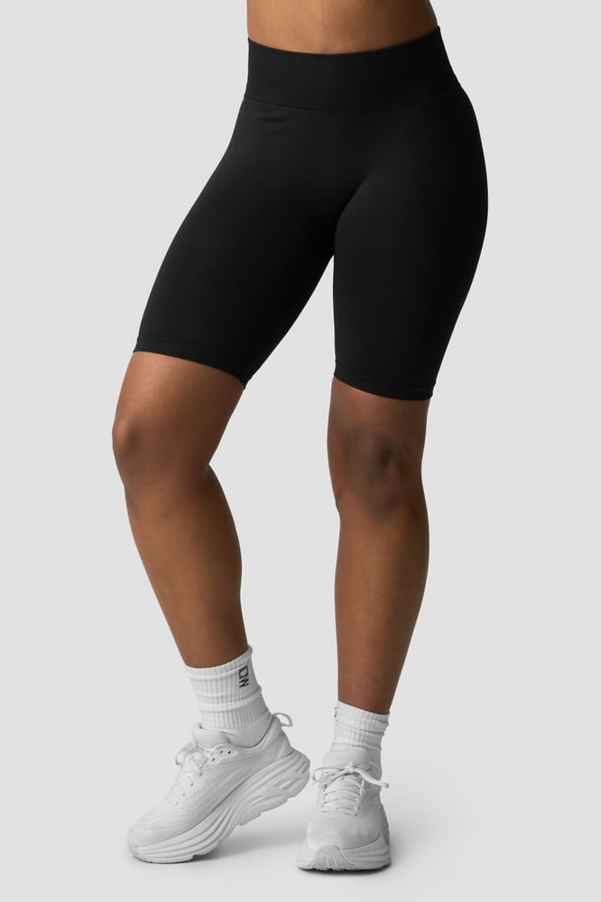 ICIW Define Seamless V-shape Biker Shorts Black