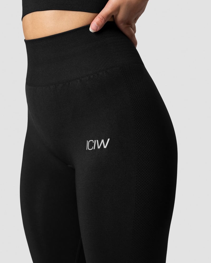 ICIW Define Seamless Pocket Tights Black