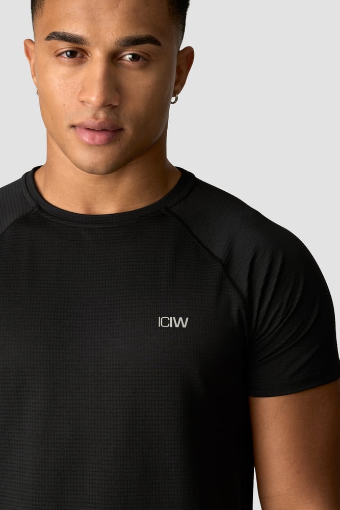 ICIW Training Mesh T-shirt Men Black