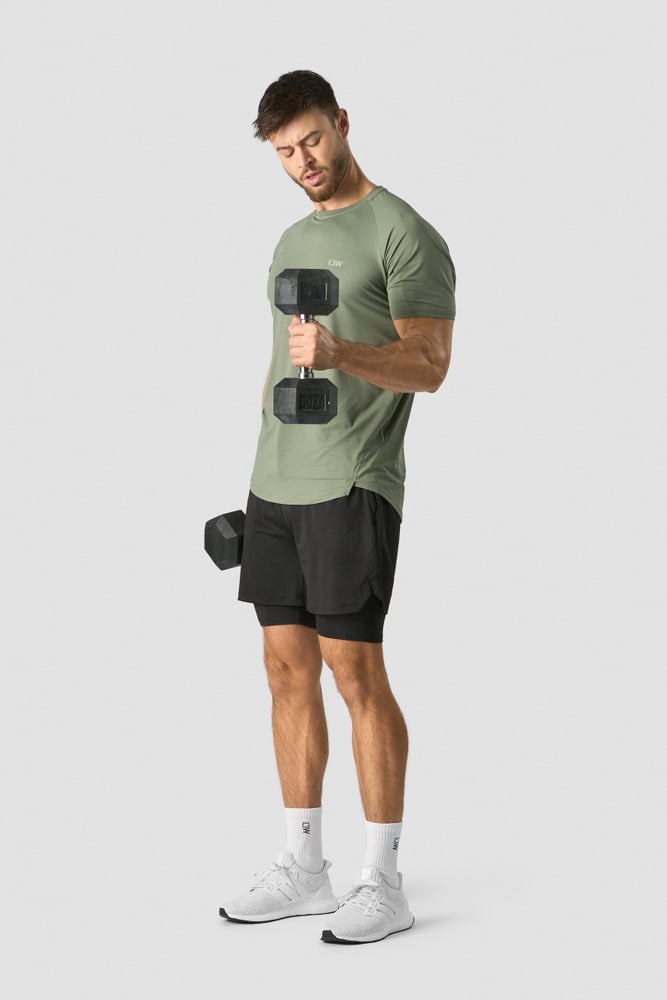 ICIW Stride Raglan T-shirt Sea Green