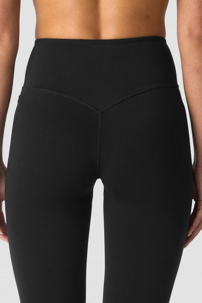 ICIW Luxe Flared Tights Black