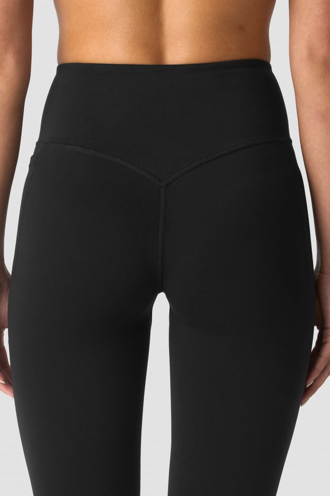 ICIW Luxe Flared Tights Black