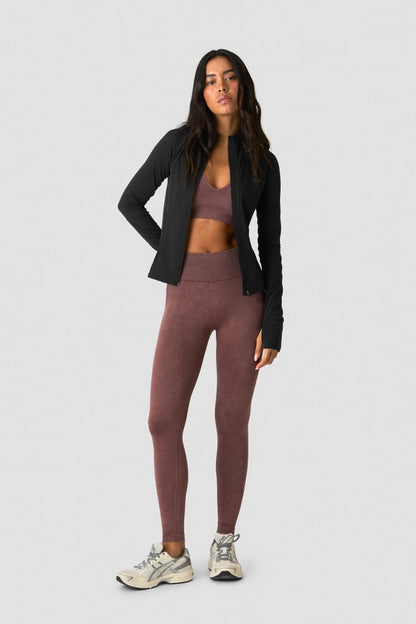 ICIW Sculpt Zip Long Sleeve Black