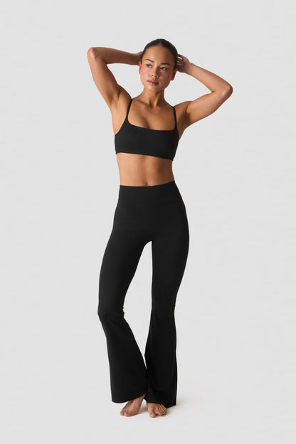 ICIW Nimble No-rise Flared Tights Black