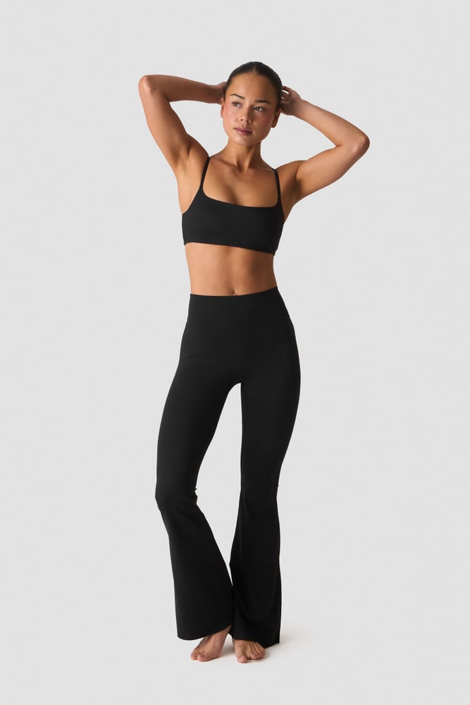ICIW Nimble No-rise Flared Tights Black