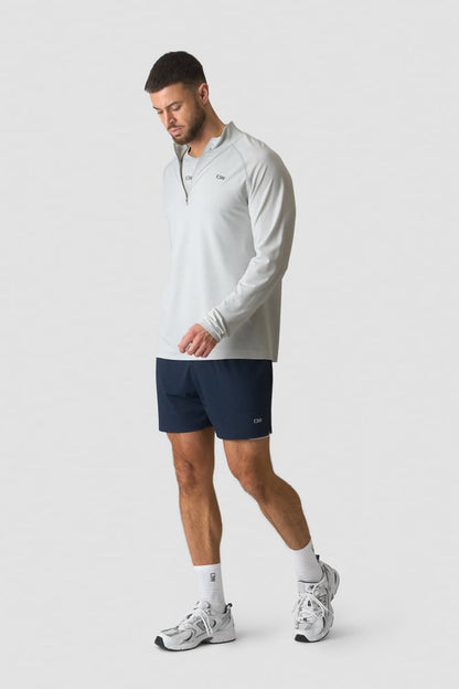 ICIW Stride 1/4 Longsleeve White Snow