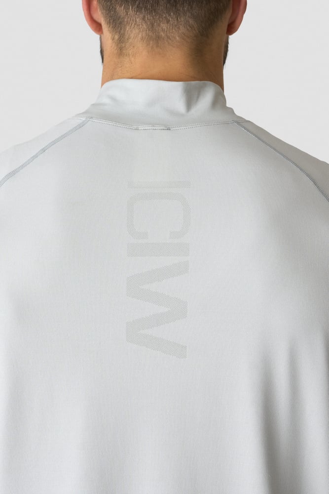ICIW Stride 1/4 Longsleeve White Snow