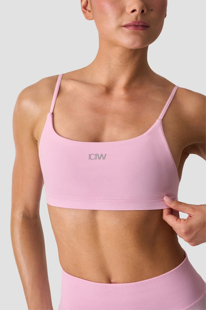 ICIW Smooth Seamless Open-Back Sportsbra W Lady Pink