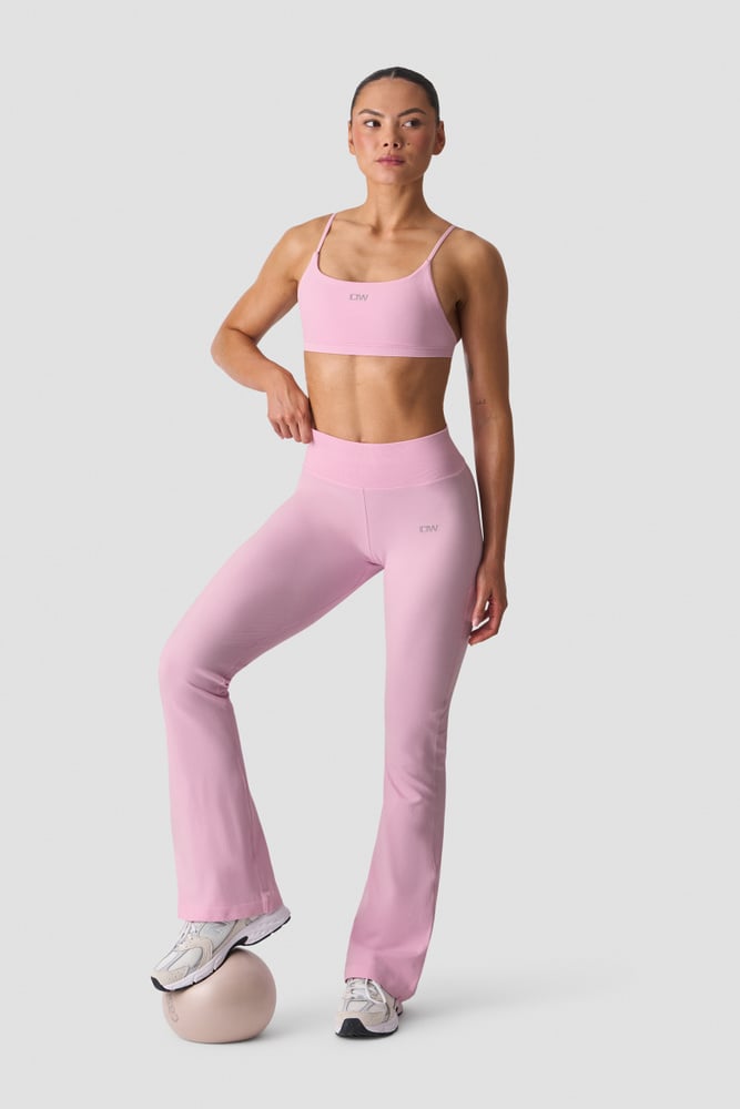 ICIW Smooth Seamless Open-Back Sports Bra Lady Pink