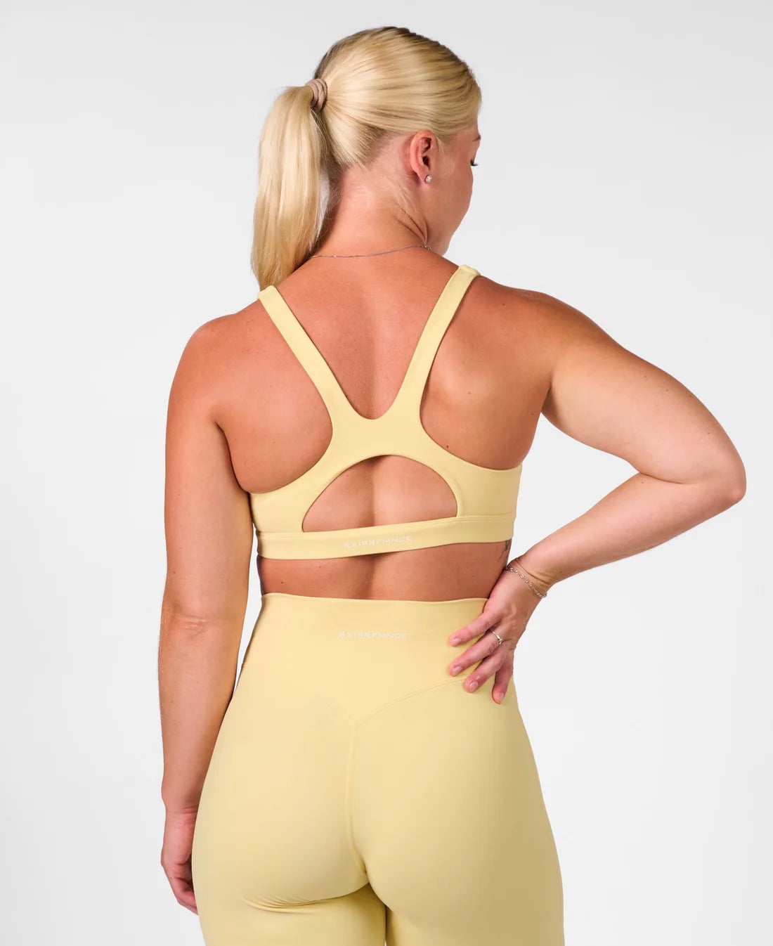 Rx Performance Helen Sports Bra Pastel Yellow