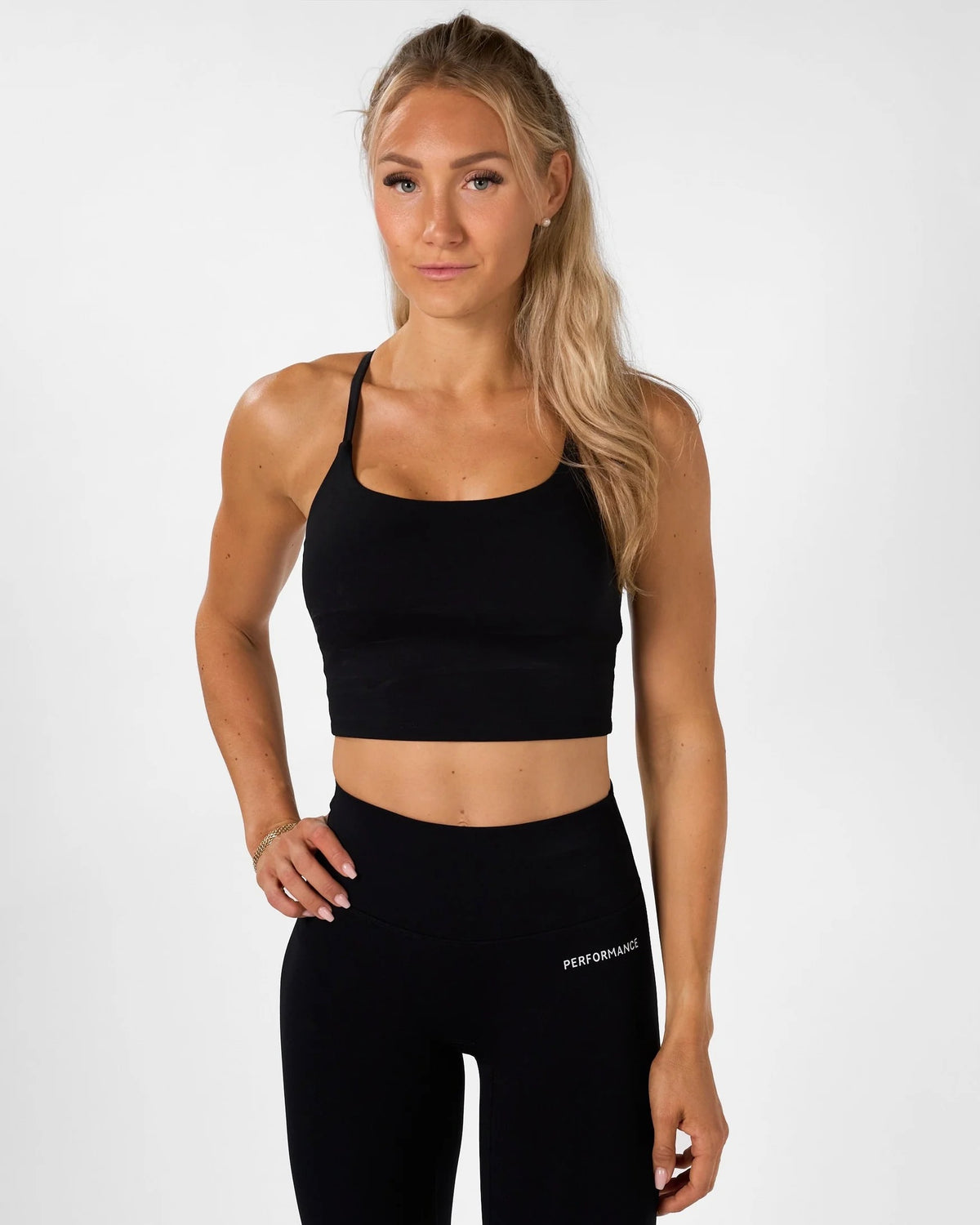 Rx Performance Isabel Crop Top Black