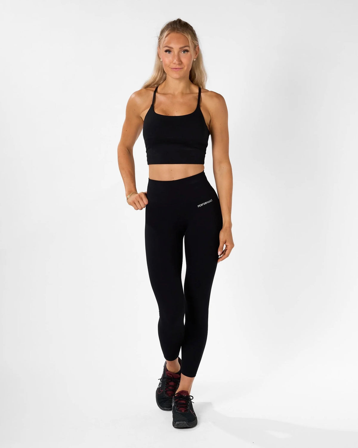 Rx Performance Isabel Crop Top Black