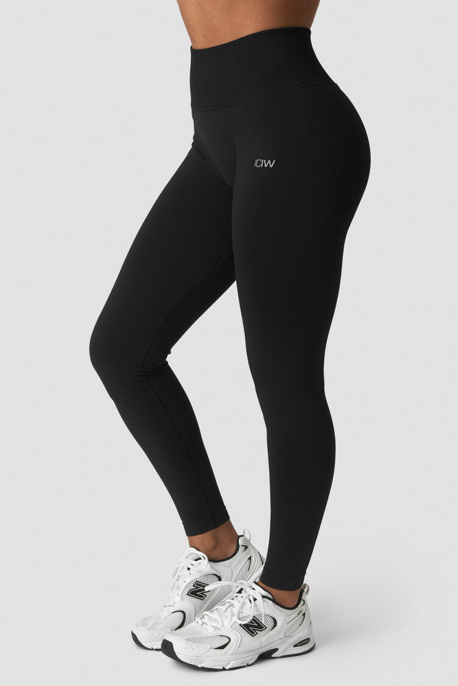 ICIW Define Seamless V-Shape Tights Black