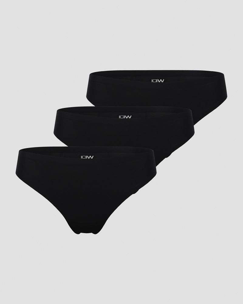 ICIW Invisible Thong 3-pack – Osynliga stringtrosor för dam 3-pack