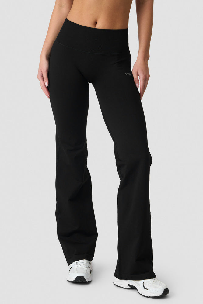ICIW Define Seamless Straight Pants Black (13929001)