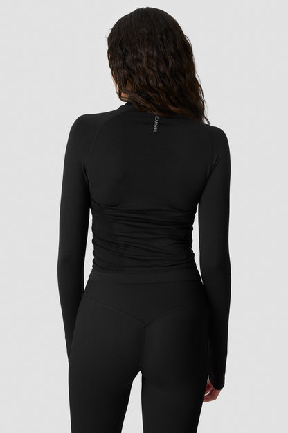 ICIW Define Seamless Zip Long Sleeve W