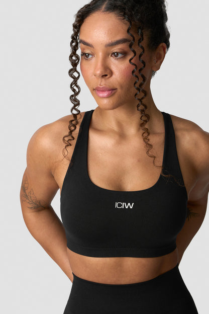 ICIW Smooth Seamless Sports Bra black
