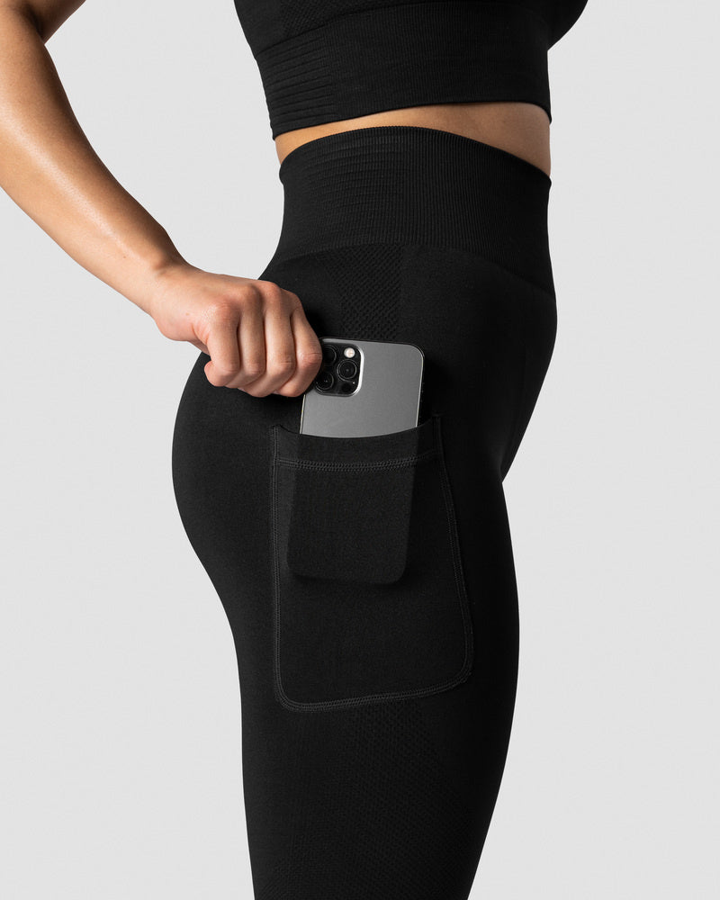 ICIW Define Seamless Pocket Tights Black