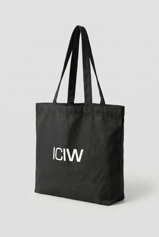Iciw Cotton Tote Bag 2.0 Black