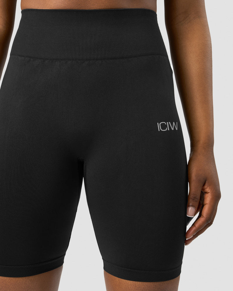 ICIW Define Seamless Biker Shorts Wmn Black