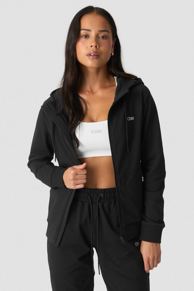 ICIW Activity Zip Hoodie W Black