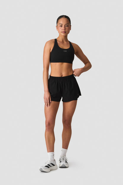 ICIW Mirage Cardio 2-in-1 Shorts W Black
